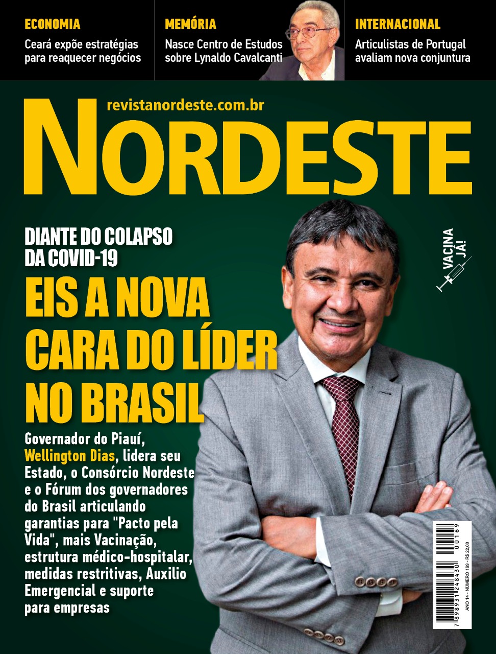Revista destaca trabalho do governador Wellington Dias